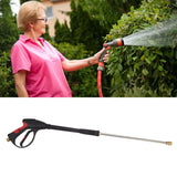 4000PSI Pressure Washer Portable Handheld Power Cleaner with M22 Extension Rod for Cars Cleaning Gardens Watering - Extra Image
