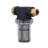 Garden Hose Filter for Pressure Washer Inlet Water Inline Sediment Filter Whole House Sediment Water Prefilter