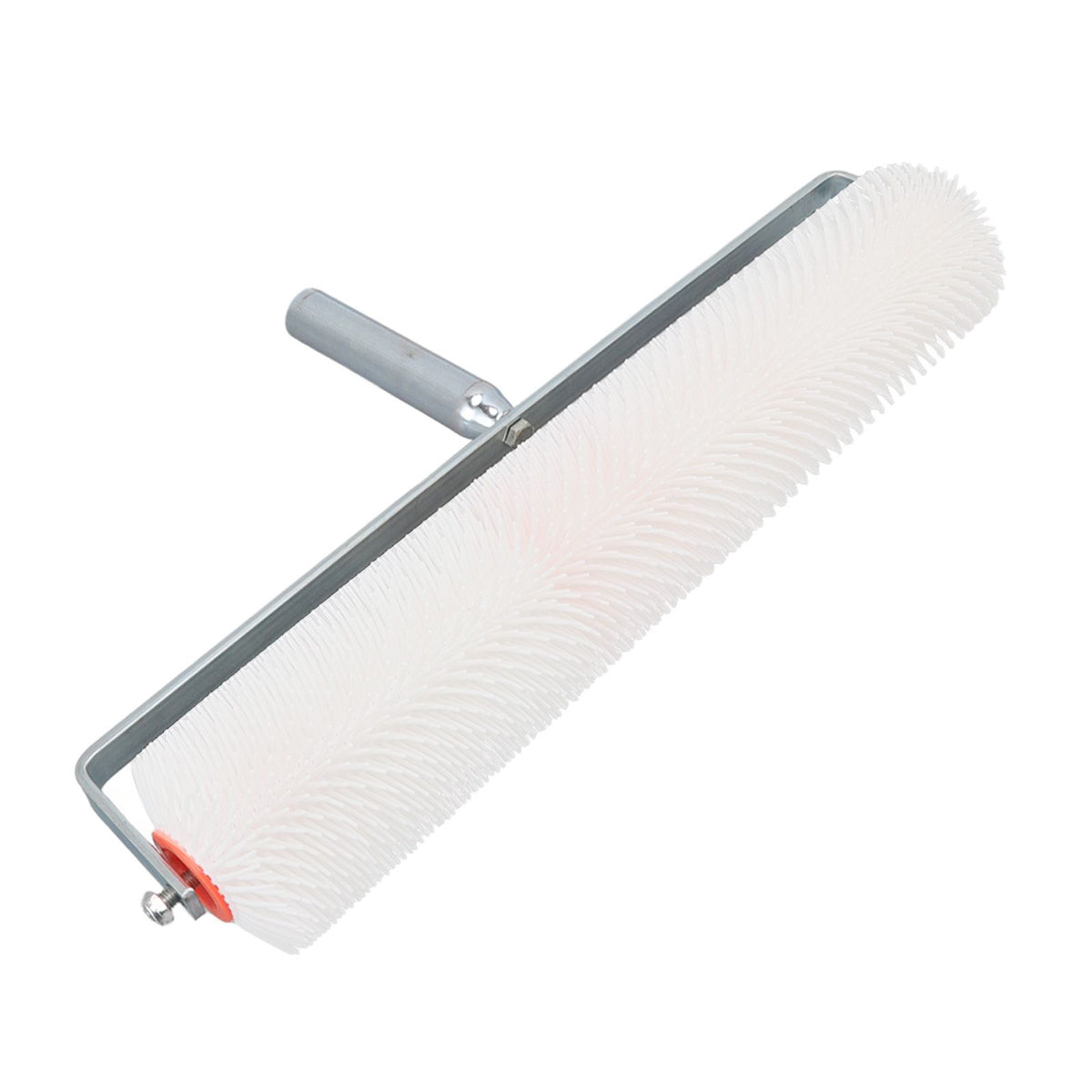 28MM Self Leveling Defoaming Spike Roller PVC Plastic Round Thick Needle Floor Aeration Roller Epoxy Cement Construction Tools