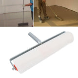 28MM Self Leveling Defoaming Spike Roller PVC Plastic Round Thick Needle Floor Aeration Roller Epoxy Cement Construction Tools