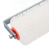 28MM Self Leveling Defoaming Spike Roller PVC Plastic Round Thick Needle Floor Aeration Roller Epoxy Cement Construction Tools