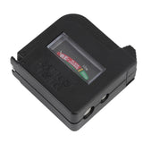 Battery Capacity Tester High Accuracy Digital Display Portable Battery Checker for AA AAA D C 9V 1.5V Battery - Top-Down View