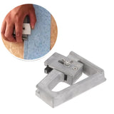 PVC Plastic Floor Construction Tool Trimmer Aluminum Alloy Flooring Knife Straight Edge Trimmer Tool