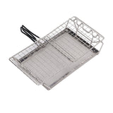 Camping Stove Toaster Foldable Portable Stable Structure Stainless Steel Outdoor Stovetop Toaster for Picnic