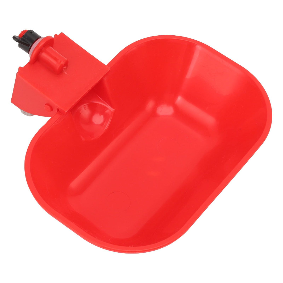 6PCS Automatic Poultry Drinking Bowls Large Thickening ABS Waterer Bowl for Cat Dog Chicken Duck G1/8 Male Thread