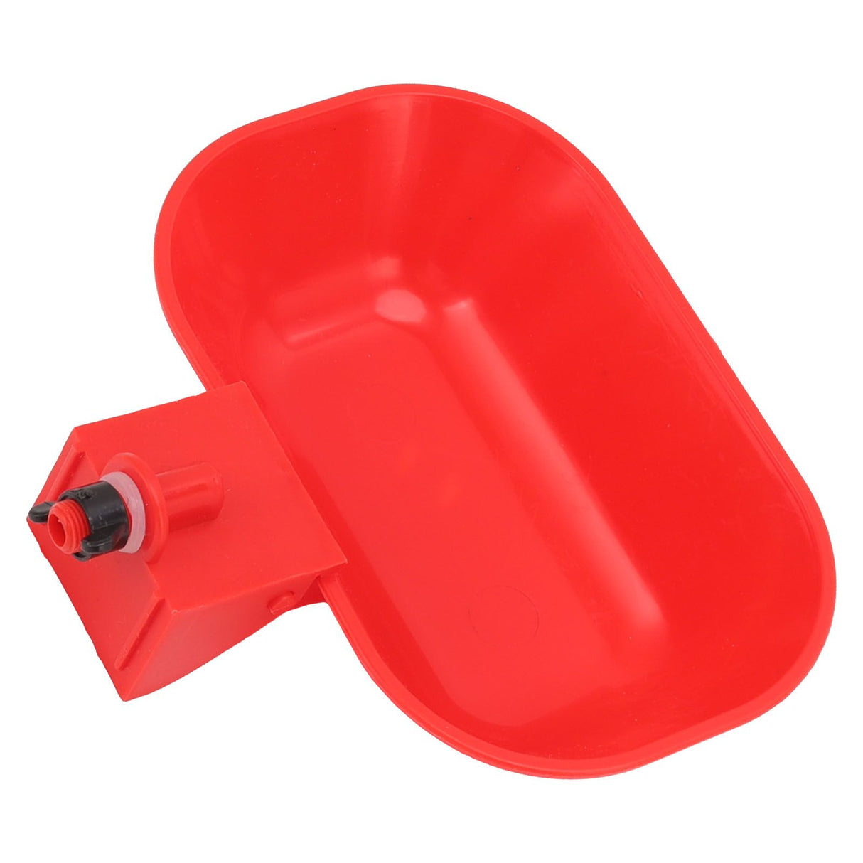 6PCS Automatic Poultry Drinking Bowls Large Thickening ABS Waterer Bowl for Cat Dog Chicken Duck G1/8 Male Thread