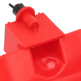 6PCS Automatic Poultry Drinking Bowls Large Thickening ABS Waterer Bowl for Cat Dog Chicken Duck G1/8 Male Thread