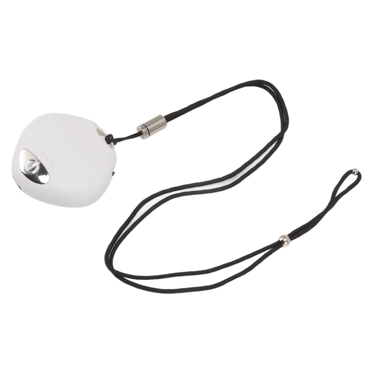 Mini Wearable Air Purifier Smoke Odor Removal Portable Negative Ion Air Purifier Necklace for Car Travel White