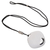 Mini Wearable Air Purifier Smoke Odor Removal Portable Negative Ion Air Purifier Necklace for Car Travel White