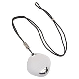 Mini Wearable Air Purifier Smoke Odor Removal Portable Negative Ion Air Purifier Necklace for Car Travel White