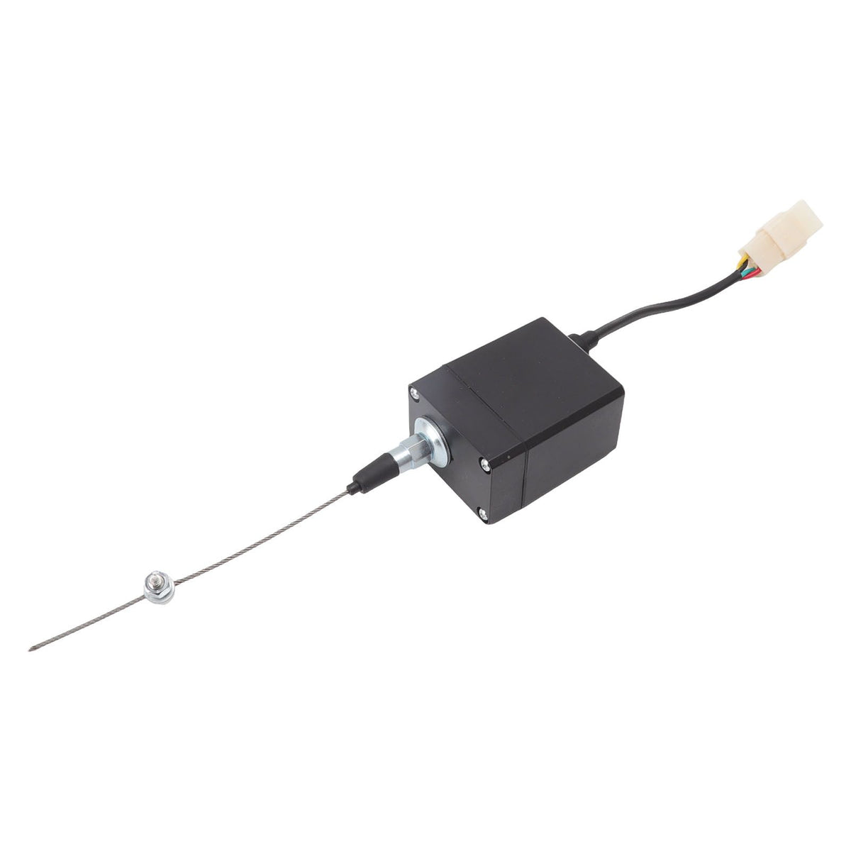 12V 4 Wire Diesel Engine Stop Switch Electronic Shutdown Switch Steel Wire Flameout Controller