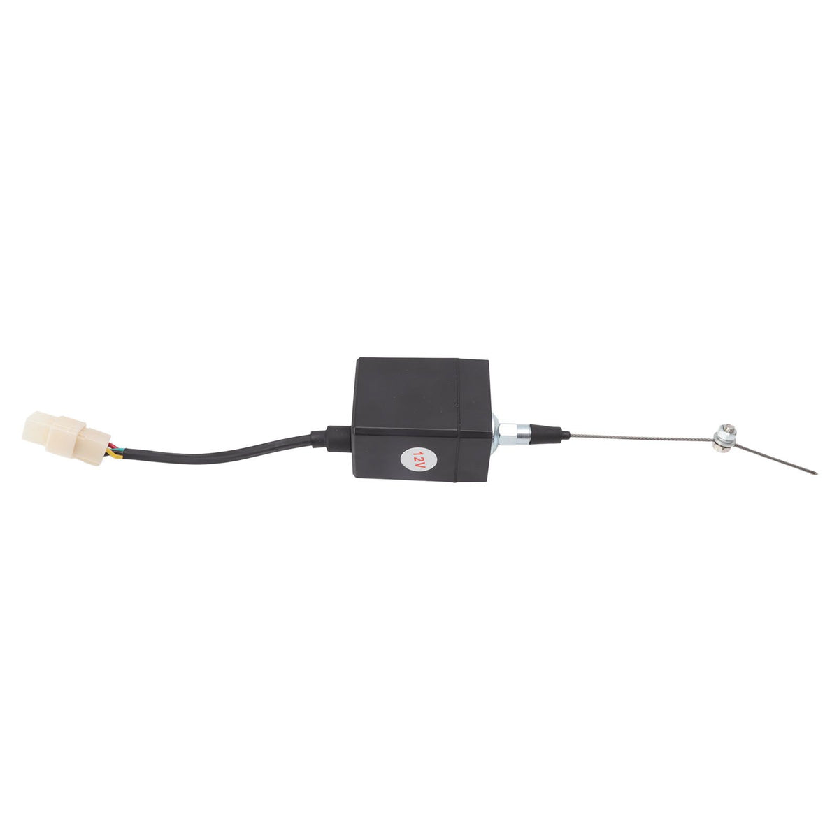 12V 4 Wire Diesel Engine Stop Switch Electronic Shutdown Switch Steel Wire Flameout Controller