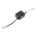 12V 4 Wire Diesel Engine Stop Switch Electronic Shutdown Switch Steel Wire Flameout Controller - Low Angle