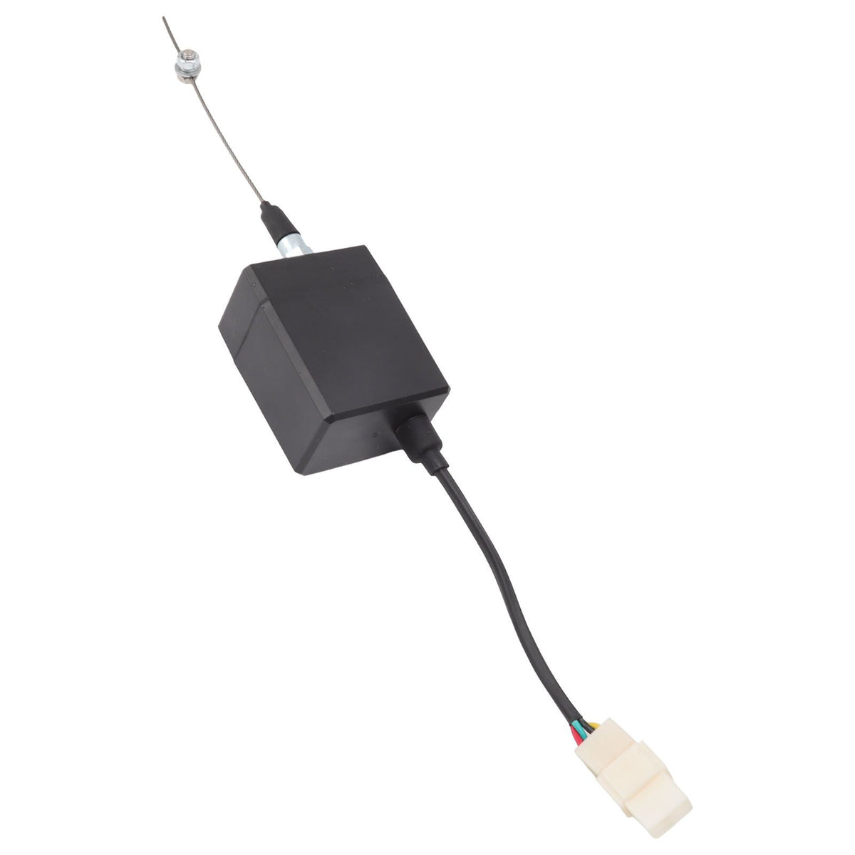 12V 4 Wire Diesel Engine Stop Switch Electronic Shutdown Switch Steel Wire Flameout Controller