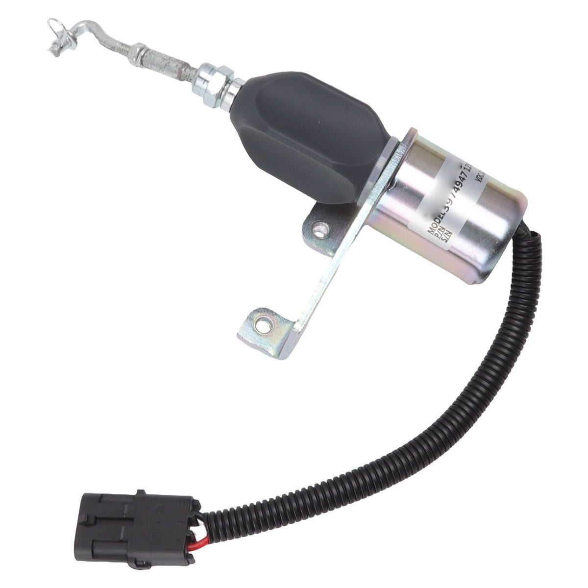 Fuel Shut Off Solenoid Valve 3974947 12V Excavator Engine Stop Electric Flameout Accessories