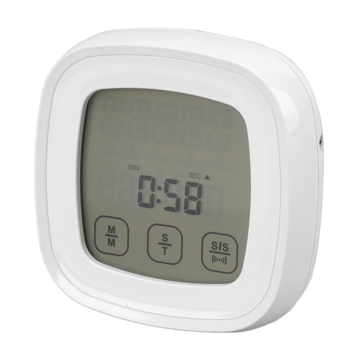 Digital Meat Thermometer with 2 Probes Touchscreen Digital Display Food Cooking Grill Thermometer with Magnet Adsorption