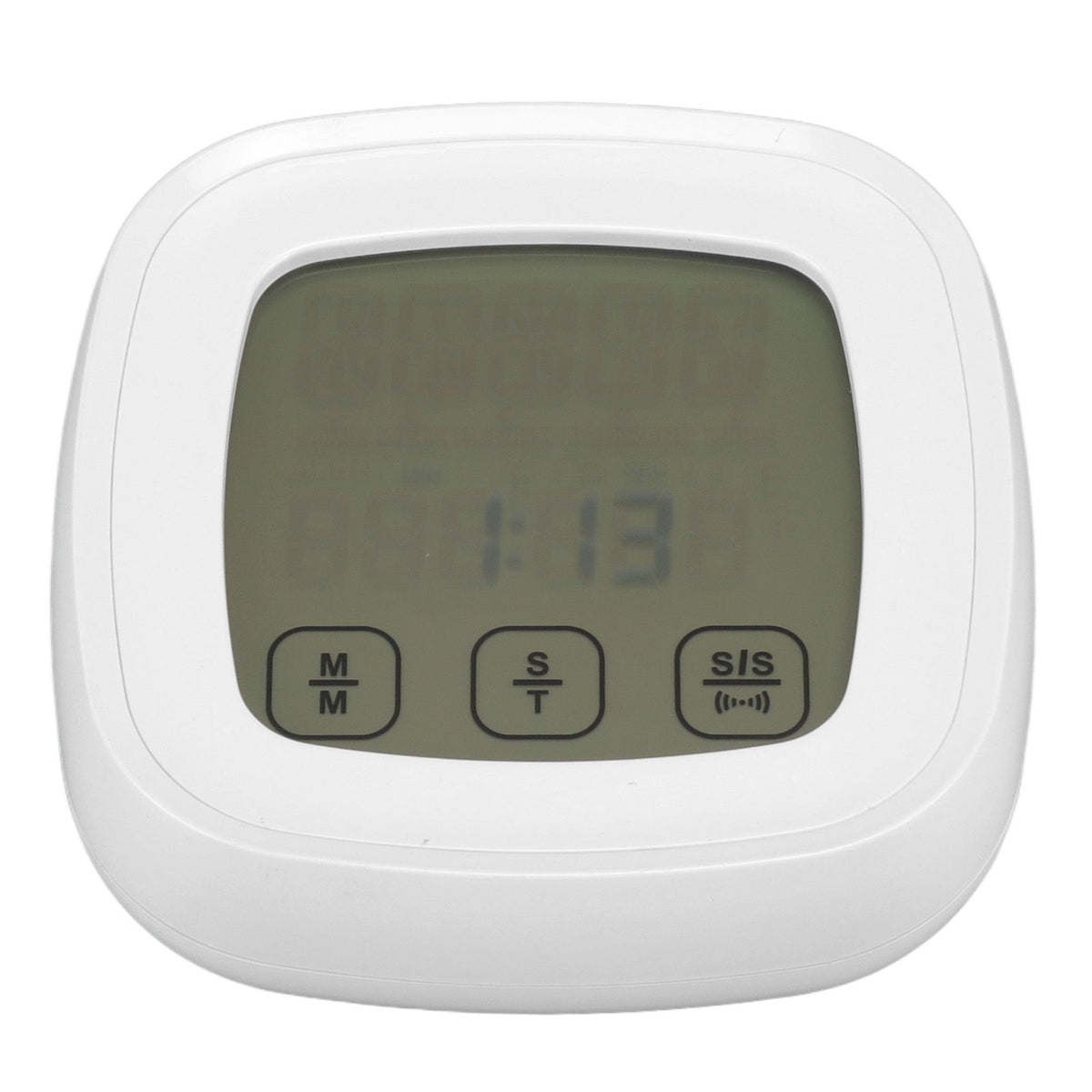 Digital Meat Thermometer with 2 Probes Touchscreen Digital Display Food Cooking Grill Thermometer with Magnet Adsorption