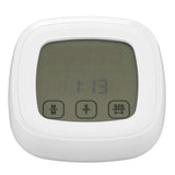 Digital Meat Thermometer with 2 Probes Touchscreen Digital Display Food Cooking Grill Thermometer with Magnet Adsorption