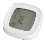 Digital Meat Thermometer with 2 Probes Touchscreen Digital Display Food Cooking Grill Thermometer with Magnet Adsorption