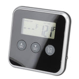 Food Grill Thermometer LCD Display Long Probe 2 Units Digital Meat Thermometer Timer for Kichen Industrial Grill