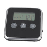 Food Grill Thermometer LCD Display Long Probe 2 Units Digital Meat Thermometer Timer for Kichen Industrial Grill