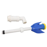 Water Fountain Spray PVC Garden Fountain Sprayer G1‑1/2 Female Thread for Decoration