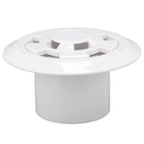 Pool Water Outlet G2 External Plug Type Angle Changeable Removable Swimming Pool Water Overflow Drain Outlet - Rear View