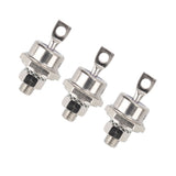 3Pcs 40HFR120 Diode Module 40A Iron Replacement Spiral Rectifier Diode Diesel Generator Parts Positive Pole - 45-Degree Angle