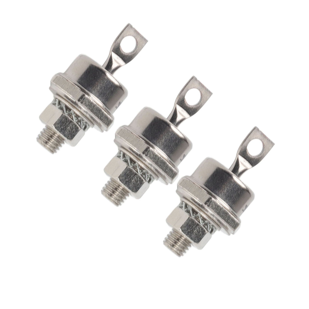 3Pcs 40HFR120 Diode Module 40A Iron Replacement Spiral Rectifier Diode Diesel Generator Parts Negative Pole