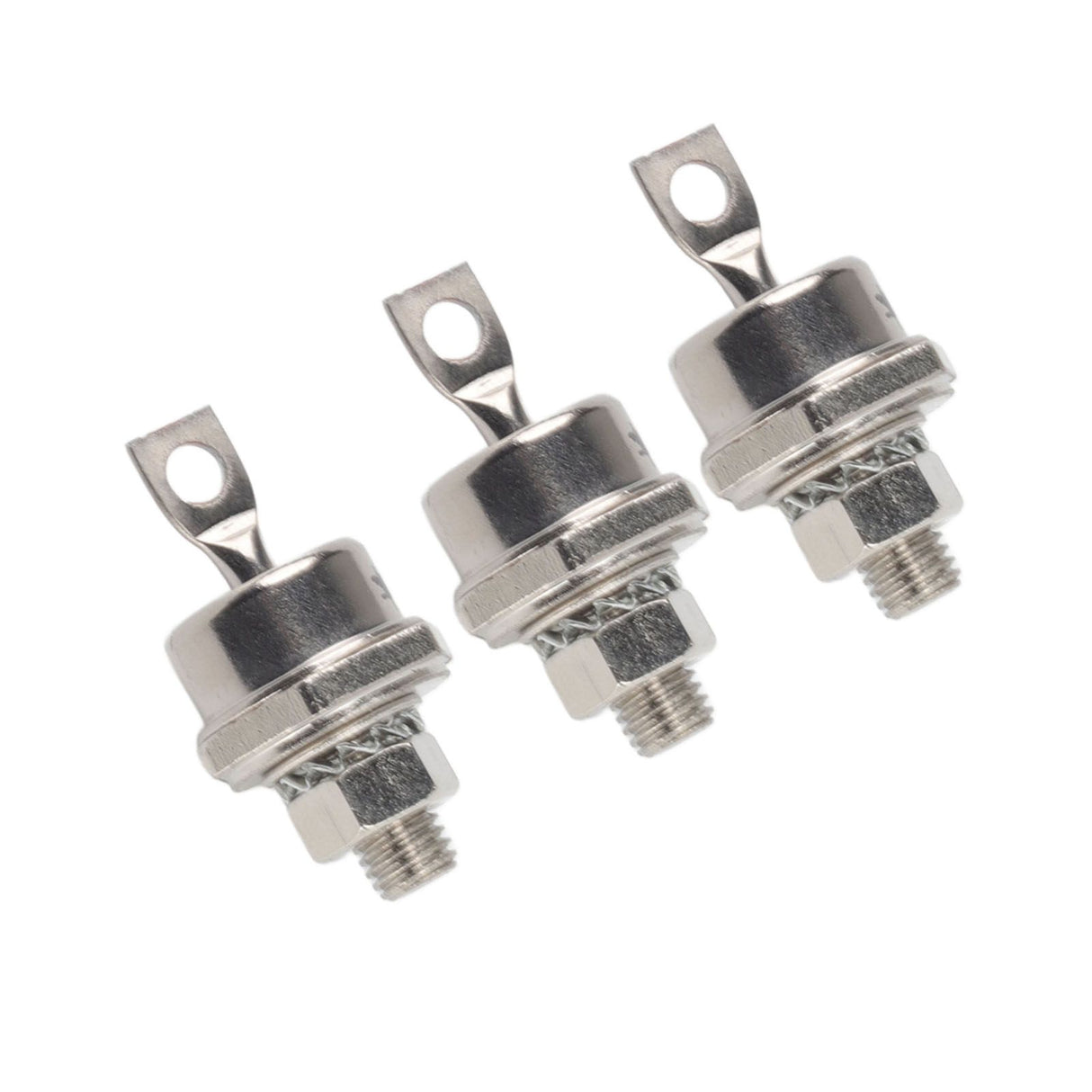 3Pcs 40HFR120 Diode Module 40A Iron Replacement Spiral Rectifier Diode Diesel Generator Parts Negative Pole