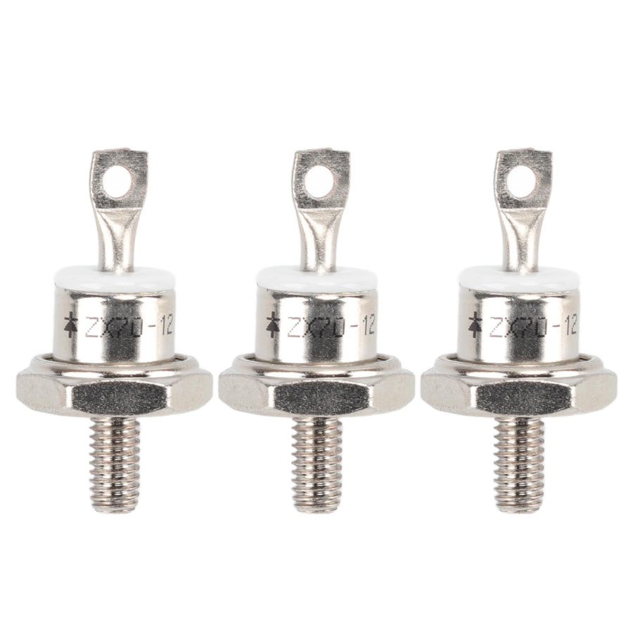 3Pcs ZX70 12 70A Diesel Generator Rectifier Diode Replacement Diesel Engine Generator Diode for Diesel Generator Parts Positive