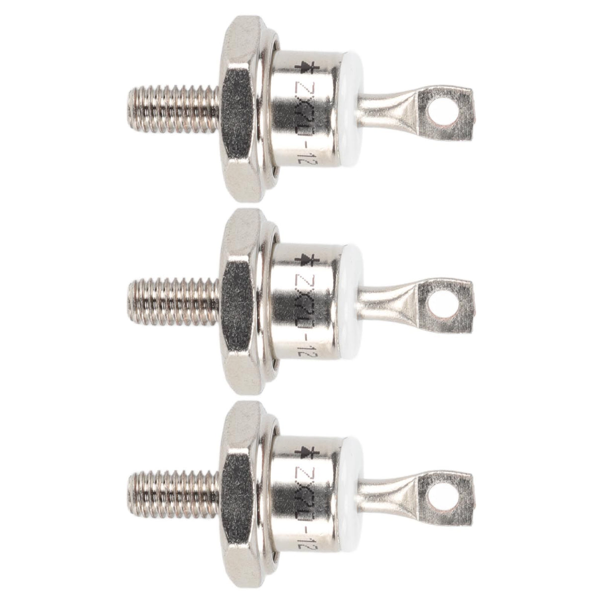 3Pcs ZX70 12 70A Diesel Generator Rectifier Diode Replacement Diesel Engine Generator Diode for Diesel Generator Parts Positive
