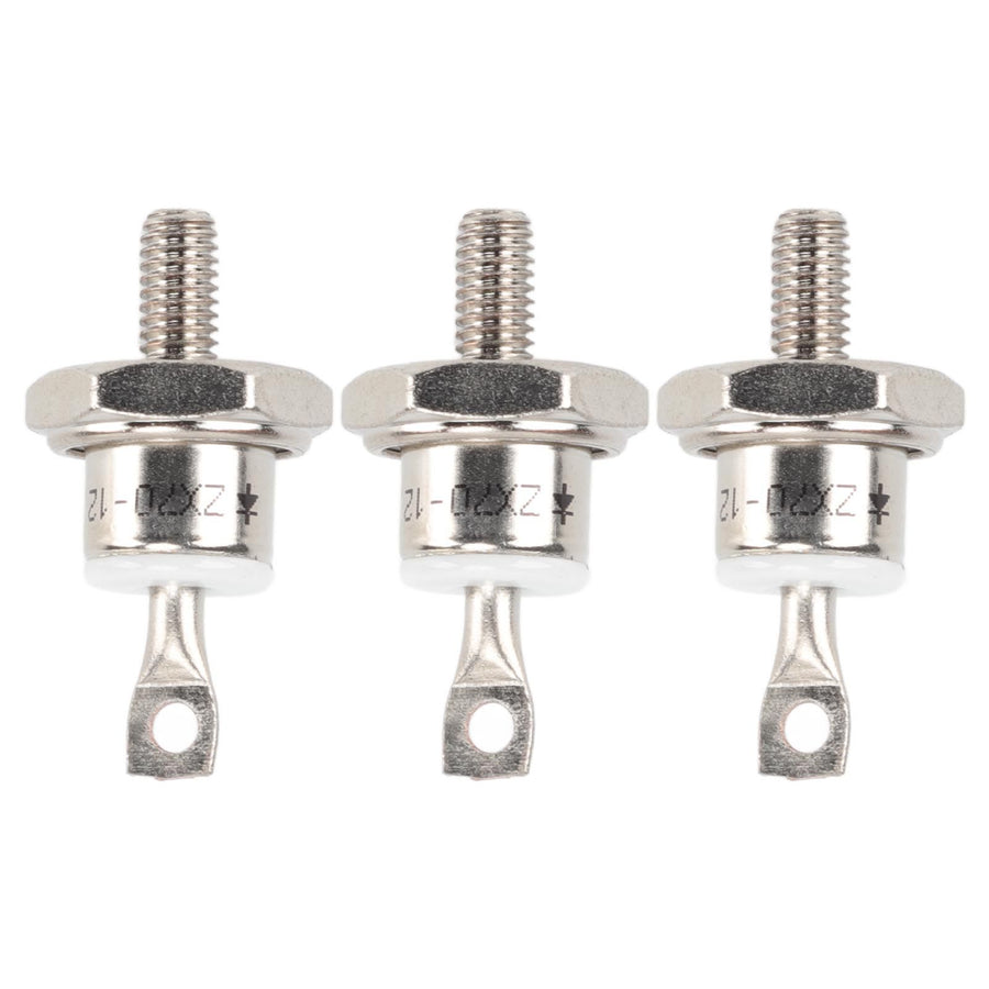 3Pcs ZX70 12 70A Diesel Generator Rectifier Diode Replacement Diesel Engine Generator Diode for Diesel Generator Parts Positive