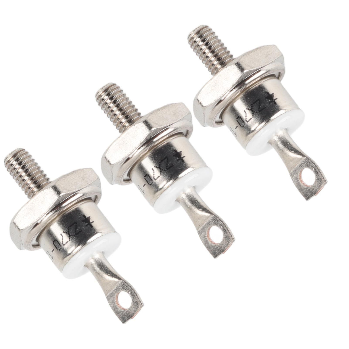 3Pcs ZX70 12 70A Diesel Generator Rectifier Diode Replacement Diesel Engine Generator Diode for Diesel Generator Parts Positive