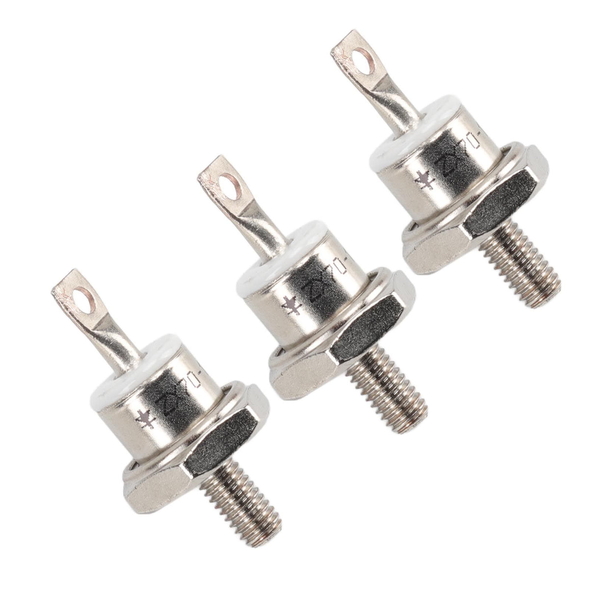 3Pcs ZX70 12 70A Diesel Generator Rectifier Diode Replacement Diesel Engine Generator Diode for Diesel Generator Parts Negative