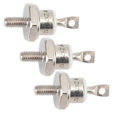 3Pcs ZX70 12 70A Diesel Generator Rectifier Diode Replacement Diesel Engine Generator Diode for Diesel Generator Parts Negative - Rear View