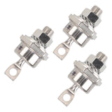 3PCS 70HFR120 70A Rectifier Diode Compact Stable Spiral Rectifier Module for Diesel Generator Accessories Positive Pole - Rear View