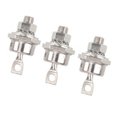 3PCS 70HFR120 70A Rectifier Diode Compact Stable Spiral Rectifier Module for Diesel Generator Accessories Positive Pole