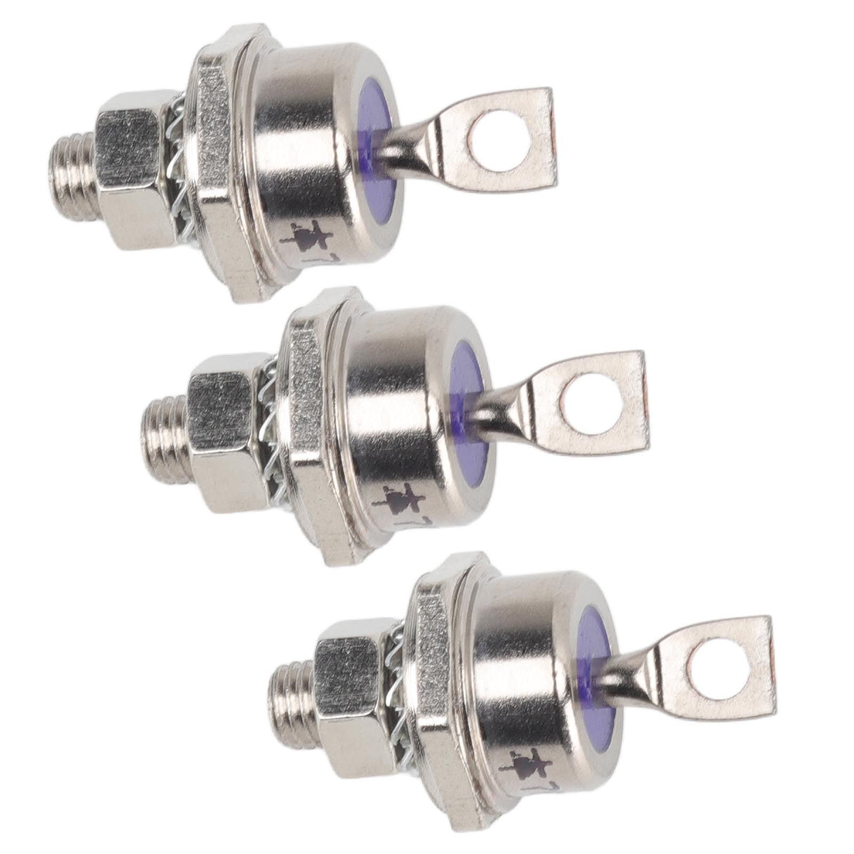 3PCS 70HFR120 70A Rectifier Diode Compact Stable Spiral Rectifier Module for Diesel Generator Accessories Positive Pole