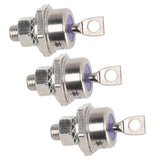 3PCS 70HFR120 70A Rectifier Diode Compact Stable Spiral Rectifier Module for Diesel Generator Accessories Positive Pole