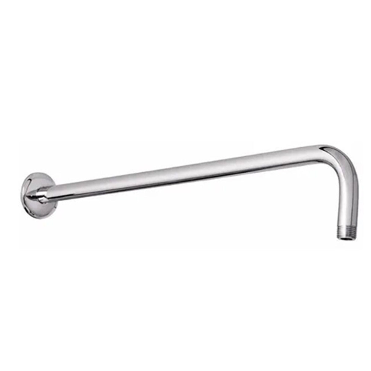 Shower Arm Pipe 50m Total Length 20mm Diameter Round Stainless Steel Chrome Plated Rust Resistance Shower Head Arm