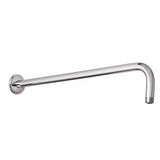Shower Arm Pipe 50m Total Length 20mm Diameter Round Stainless Steel Chrome Plated Rust Resistance Shower Head Arm