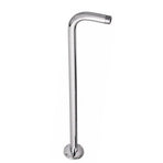 Shower Arm Pipe 50m Total Length 20mm Diameter Round Stainless Steel Chrome Plated Rust Resistance Shower Head Arm