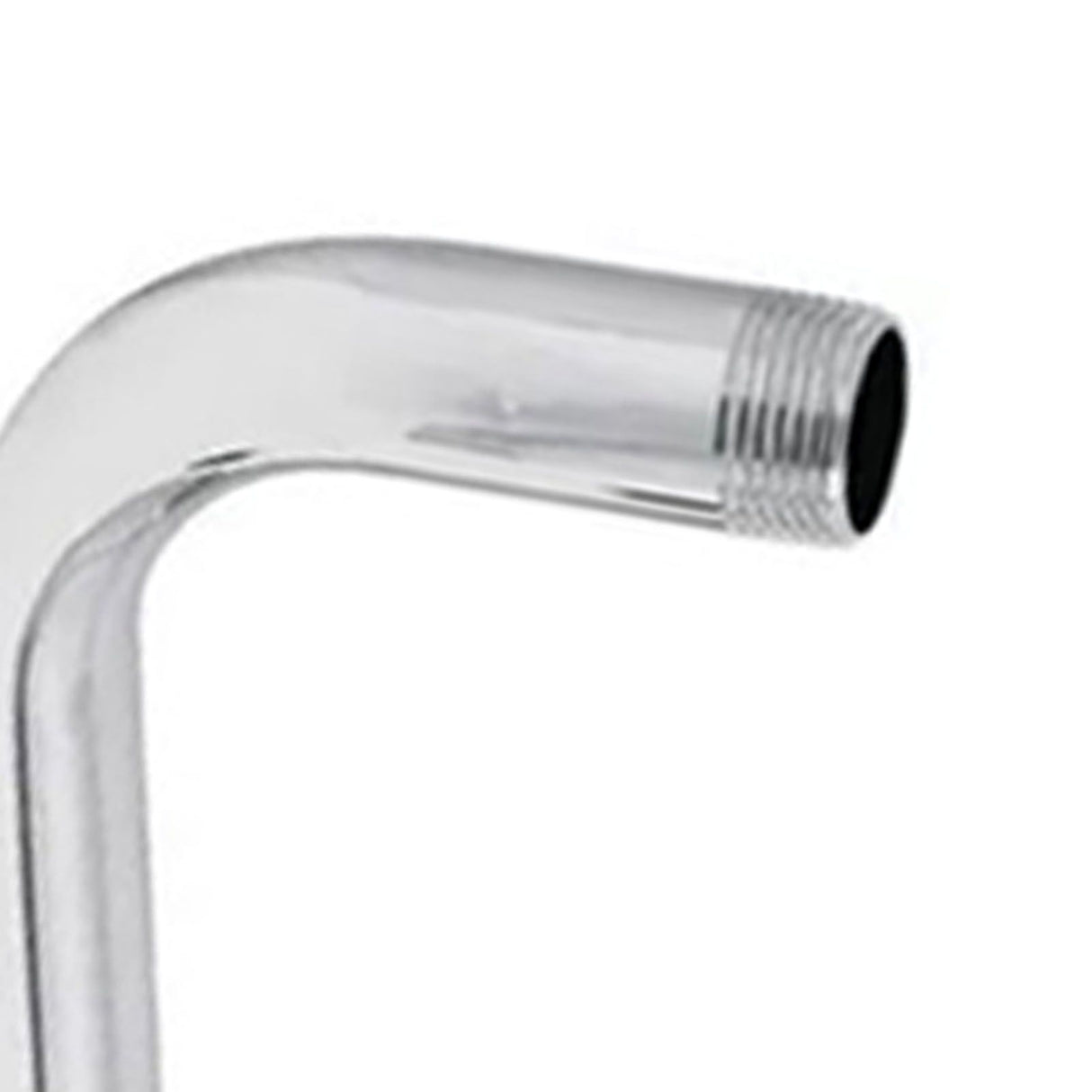 Shower Arm Pipe 50m Total Length 20mm Diameter Round Stainless Steel Chrome Plated Rust Resistance Shower Head Arm