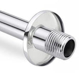 Shower Arm Pipe 50m Total Length 20mm Diameter Round Stainless Steel Chrome Plated Rust Resistance Shower Head Arm - Low Angle