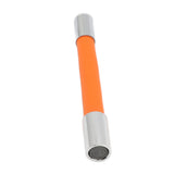 Faucet Extension Tubes with Aerator Nozzle Flexible Copper for Kitchen Sink Orange 20cm Sprayproof - Side View