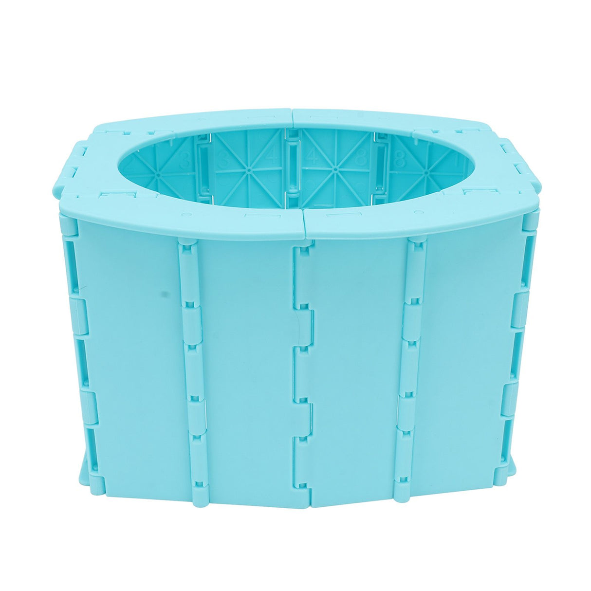 Kids Portable Toilet Portable Foldable Easy Cleaning ABS Potty Training Toilet for Outdoor Emergency Camping