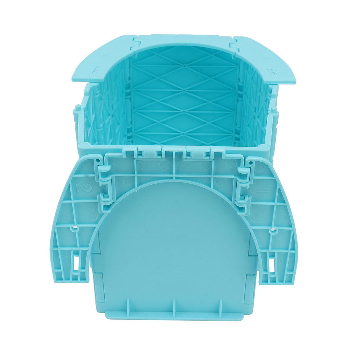 Kids Portable Toilet Portable Foldable Easy Cleaning ABS Potty Training Toilet for Outdoor Emergency Camping