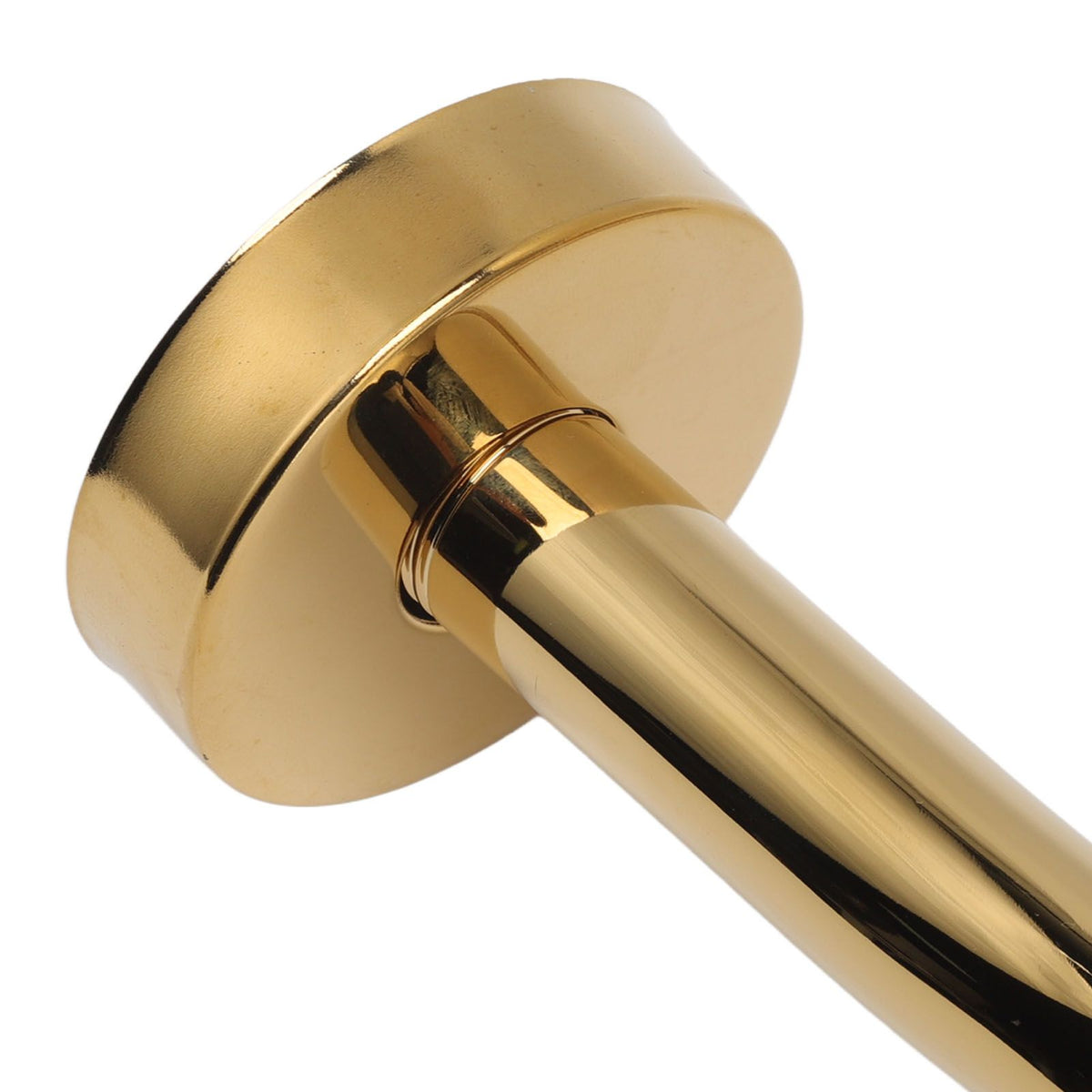 Shower Extension Arm Stainless Steel High Rise Shower Arm with Flange Wall Mounted Shower Head Riser Pipe Gold