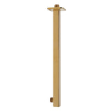 Wall Mounted Shower Arm Stainless Steel Quadrate Shower Head Extension Arm Shower Arm Pipe Gold - Extra Image
